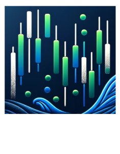 KcAlgo - Trading Bots - blue and green logo- white text